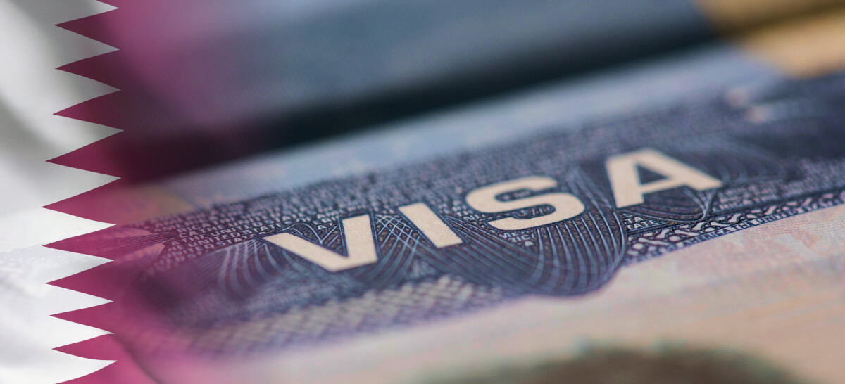 Close-up of a U.S. visa page with security details